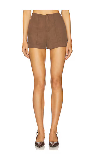 Emilie Shorts in Coffee | Revolve Clothing (Global)