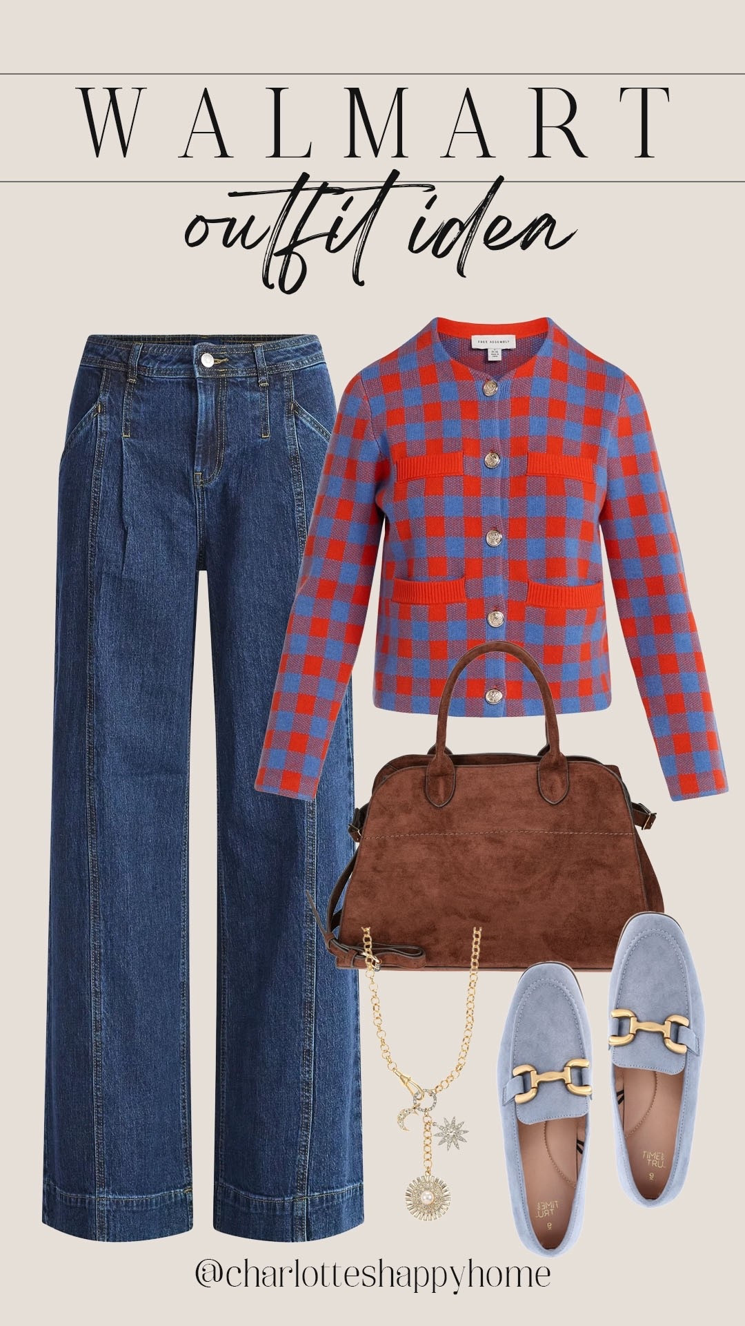 Add a pop of color to your fall wardrobe! The cutest, versatile look from Walmart! 

#walmartfashion

Walmart fashion. Walmart new arrivals. Walmart denim. Walmart designer style suede handbag. Walmart gingham cardigan. Easy fall outfit. Thanksgiving outfit idea  

#LTKFindsUnder100 #LTKStyleTip #LTKSeasonal