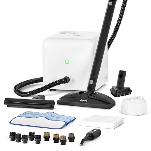 Dupray Neat Steam Cleaner with 20-piece Accesory Kit. For Multipurpose steam Cleaning Hardwood, Tile, Laminate and Sealed Floors, Couch, Furniture and more. *Kills 99.9% of Bacteria & Viruses | Amazon (US)