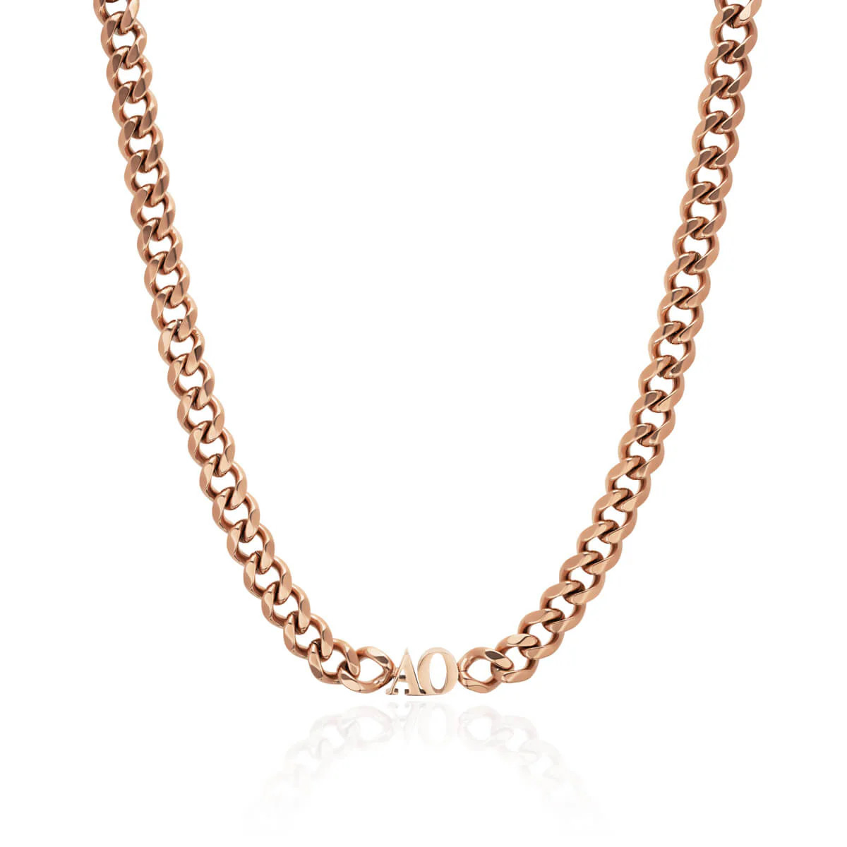 Initial Choker (Rose Gold) | Abbott Lyon