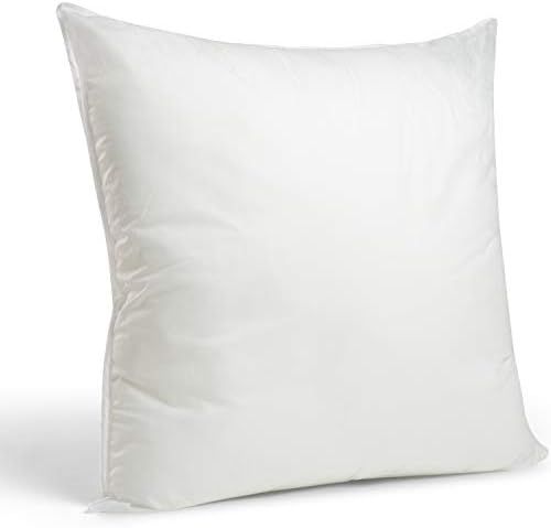 Foamily Throw Pillows Insert 26 x 26 Inches - Euro Bed and Couch Decorative Pillow - Made in USA ... | Amazon (US)
