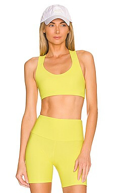 onzie Half Moon Bra in Citrus Rib from Revolve.com | Revolve Clothing (Global)