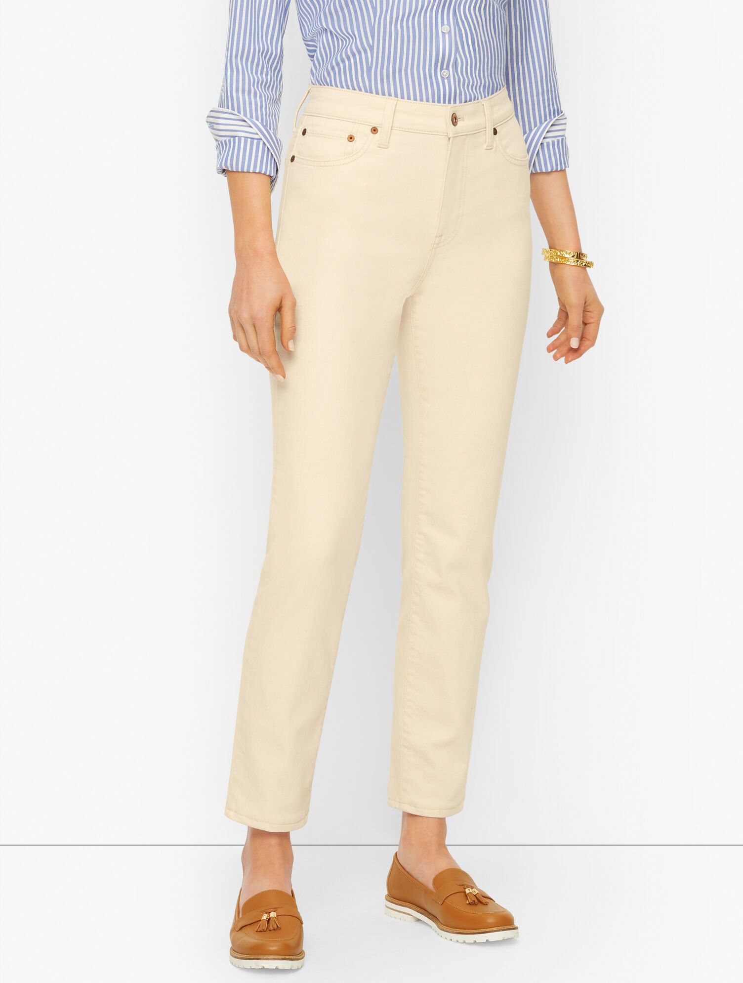 Modern Ankle Jeans - Natural | Talbots