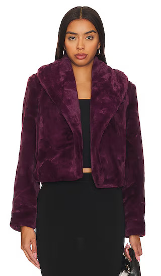 Faux Fur Jacket in Dry Martini | Revolve Clothing (Global)