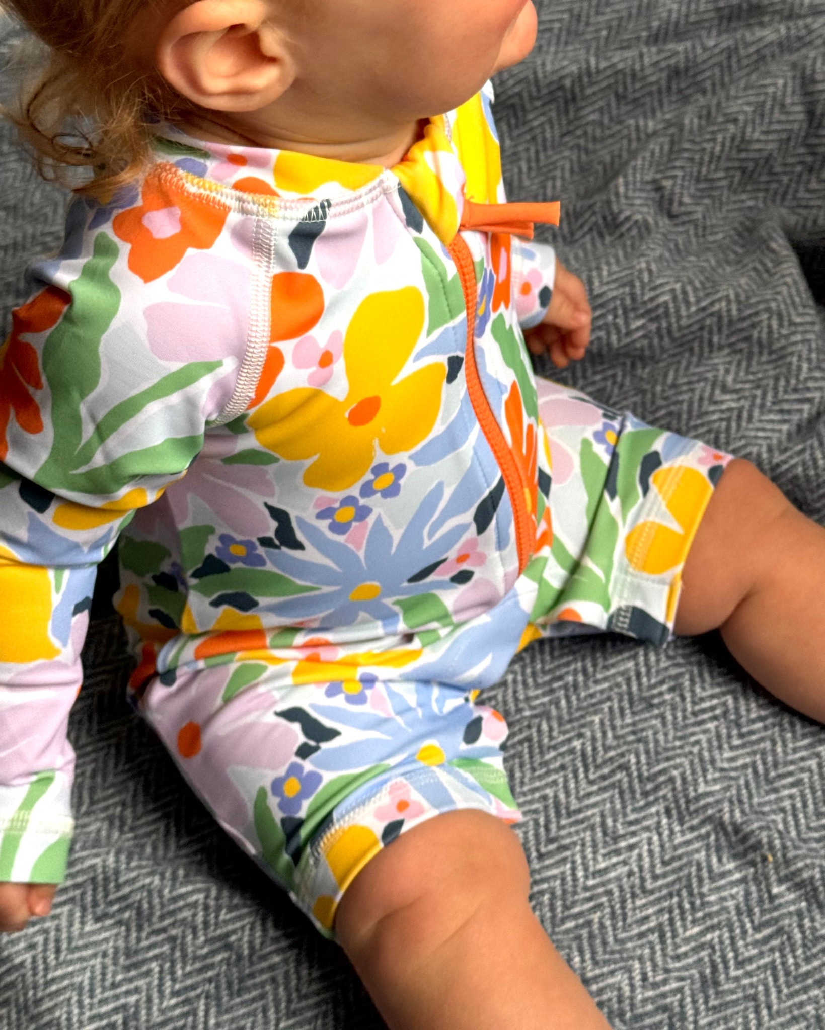 New swim for all the kids from @Quince  🫶🏼 #quincepartner