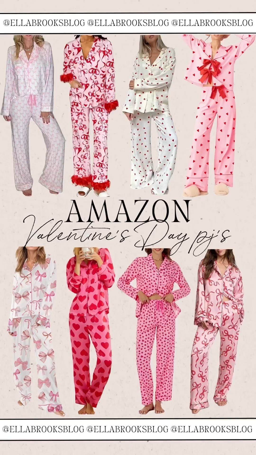 Amazon Valentine's Day pj's!

Loungewear, Galentine's day, heart pajamas, girls night

#LTKSeasonal #LTKValentine