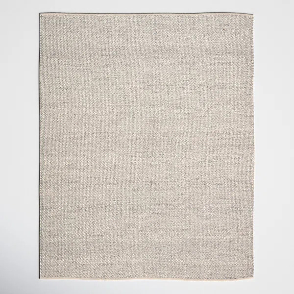 Gramercy Hand-Woven Light Gray Indoor/Outdoor Area Rug | Wayfair North America