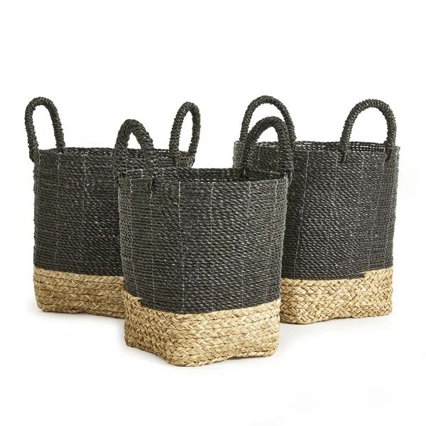 Joss & Main Seagrass General Basket (Set of 3) | Wayfair North America