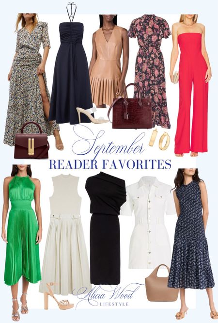 These are the items that YOU clicked on, purchased the most, and loved!  
 

Red jumpsuits
peplum dresses
shirt dresses
handbags
faux leather dress 


#LTKstyletip #LTKover40 #LTKSeasonal
