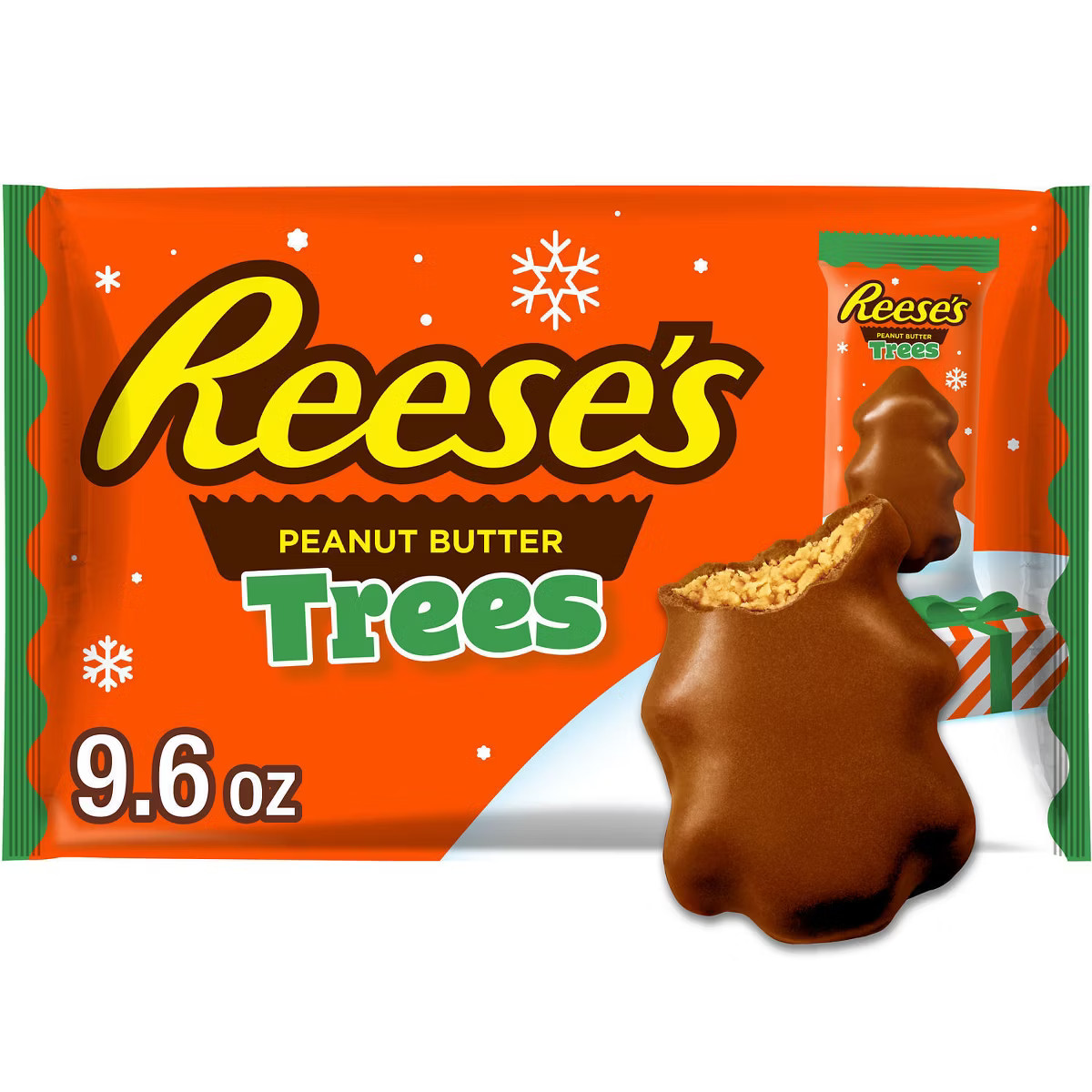 Reese's Peanut Butter Trees Christmas Candy Snack Size - 9.6oz | Target