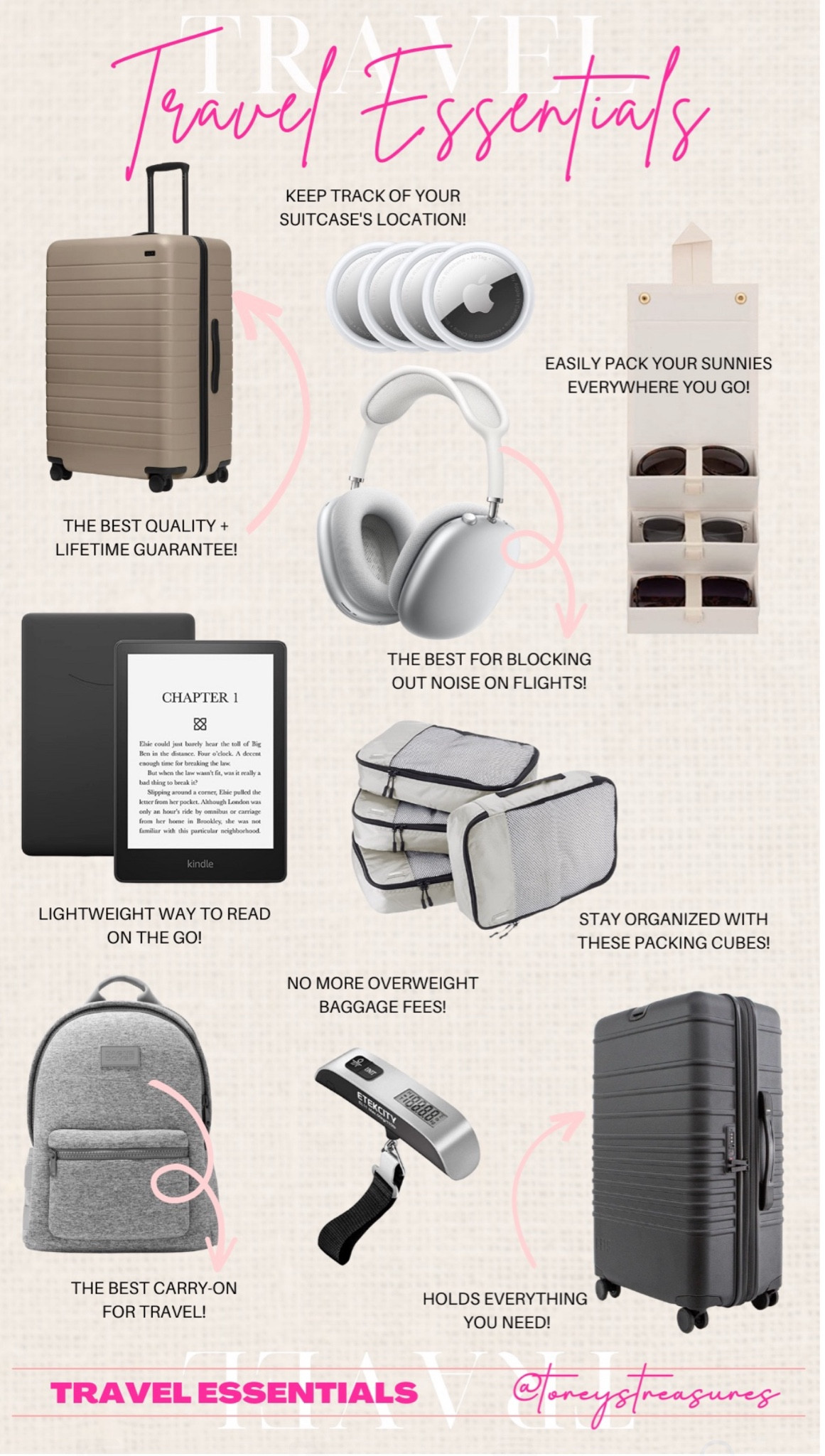 Travel essentials I’m obsessed with!! You need them all for the ease of travel! 

#LTKItBag #LTKMostLoved #LTKTravel