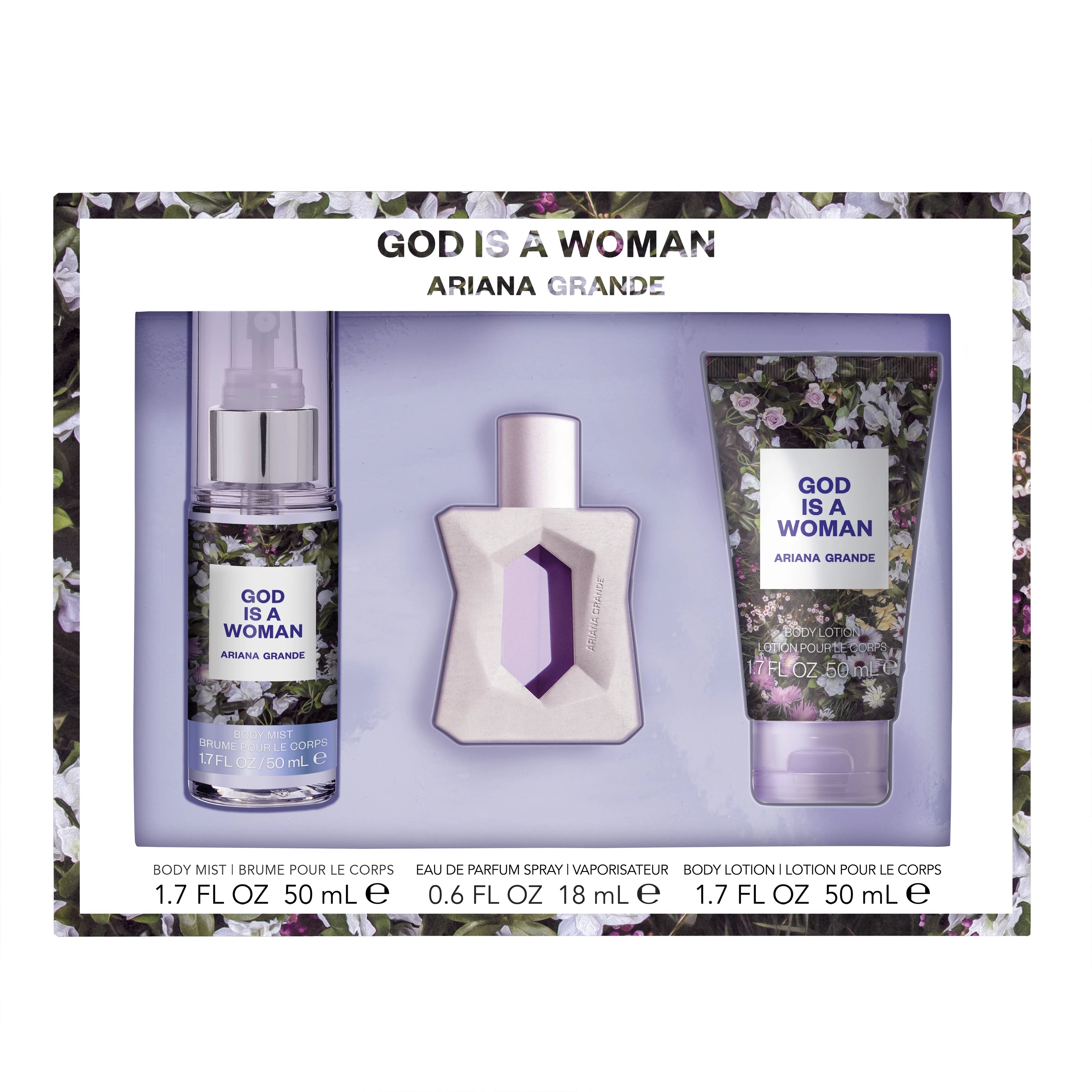 Ariana Grande God Is A Woman 3 Pc Gift Set for Women - Walmart.com | Walmart (US)