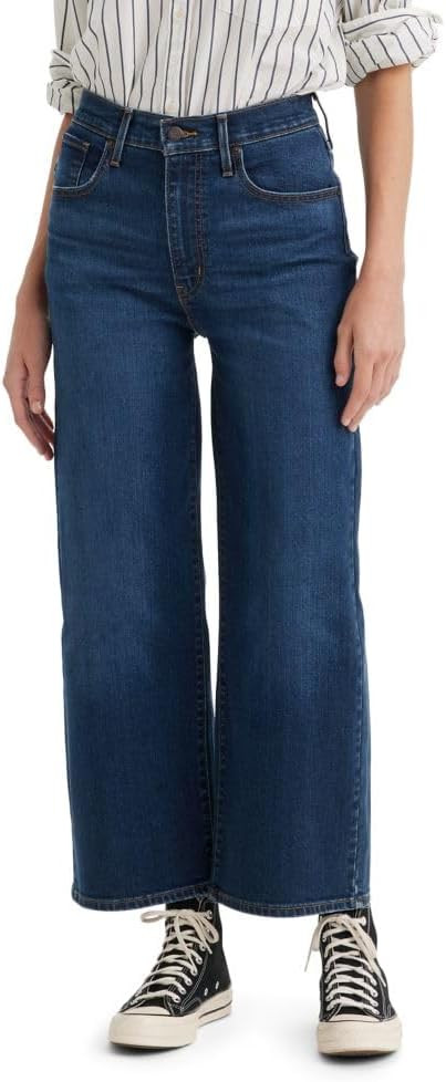 Levi's Womens High Rise Wide Leg Jean | Amazon (US)