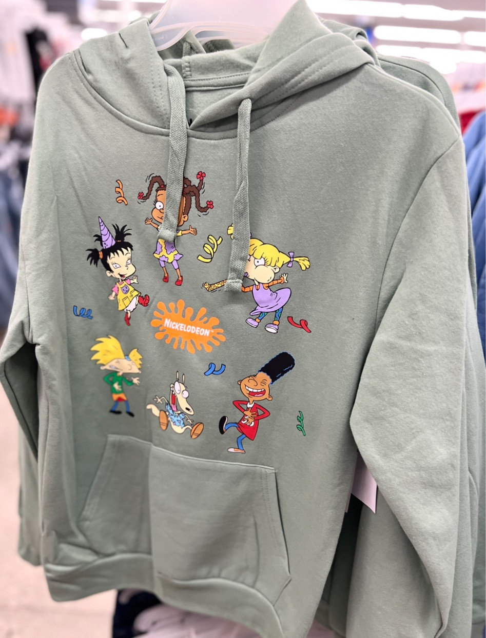 Junior's Graphic Print Hoodie #nickelodeonhoodie #rugratshoodie #walmart #heyarnoldhoodie #spongebob #LTKunder100 https://liketk.it/3Rs3l #liketkit @liketoknow.it #LTKstyletip