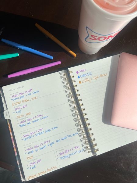 Organizing 
Paper mate pens 
Calendar color coordinated 
Pens for organizing 

#LTKGiftGuide #LTKsalealert