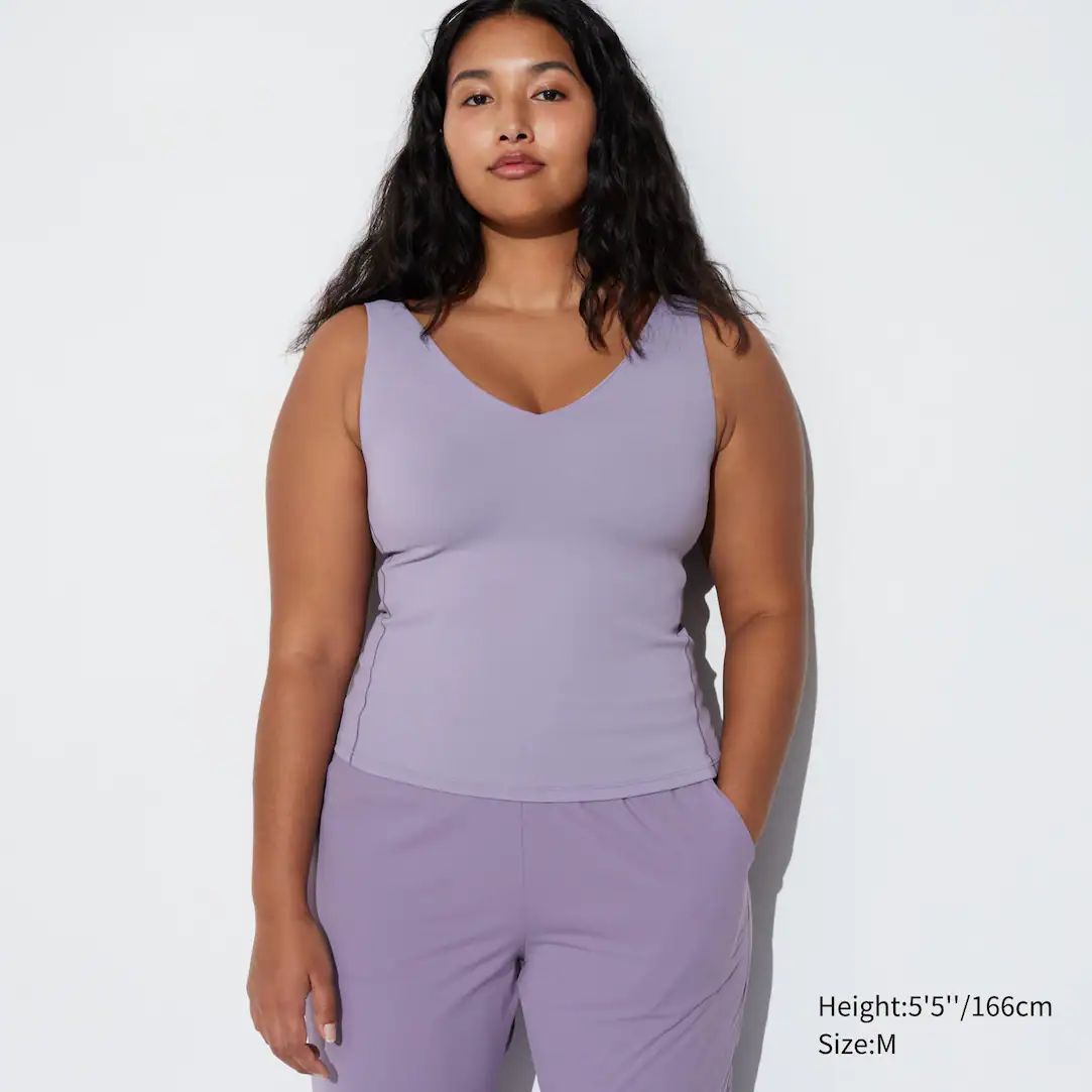 AIRism Active Sleeveless Bra Top | UNIQLO (UK)