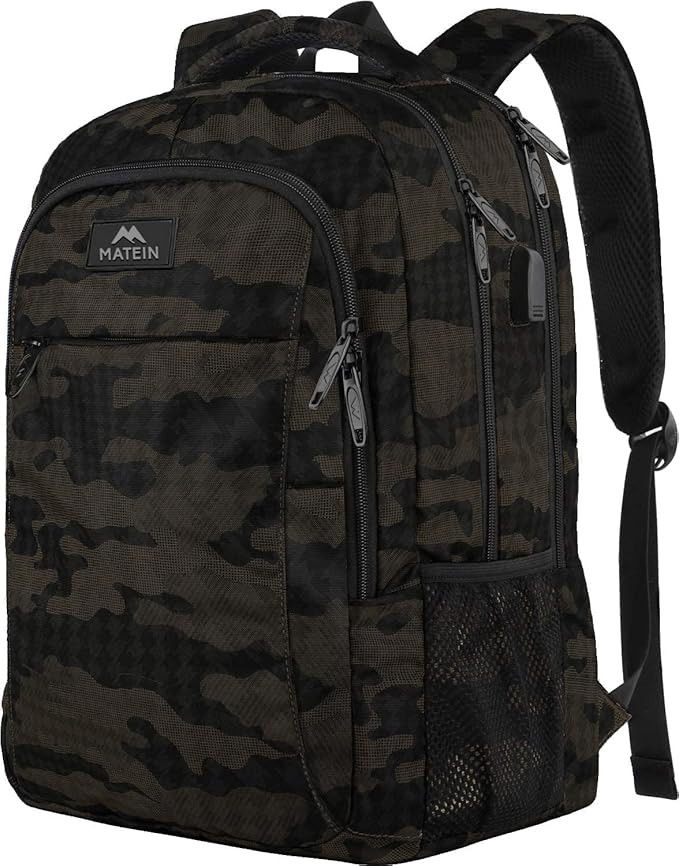 Camo Backpack, Camouflage Outdoor Travel Laptop Backpack for Travel Accessories, Lightweight Dura... | Amazon (US)