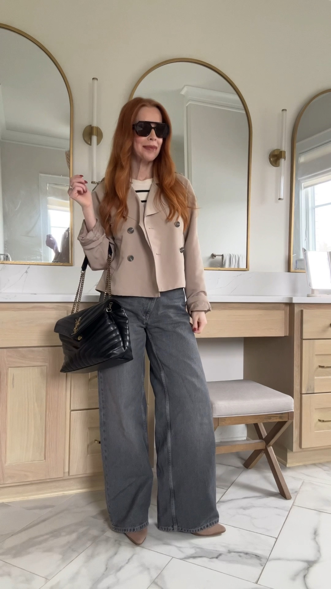 New year style, work style, mom style, Zara. Denim, trench coat, outfit ideas, sales finds 

#LTKSeasonal #LTKmomlife #LTKOver40