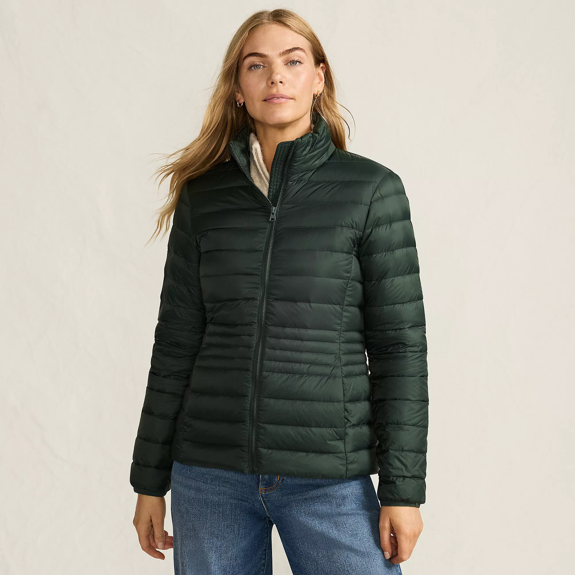 Women's Wanderweight Packable Down Jacket | Lands' End (US)