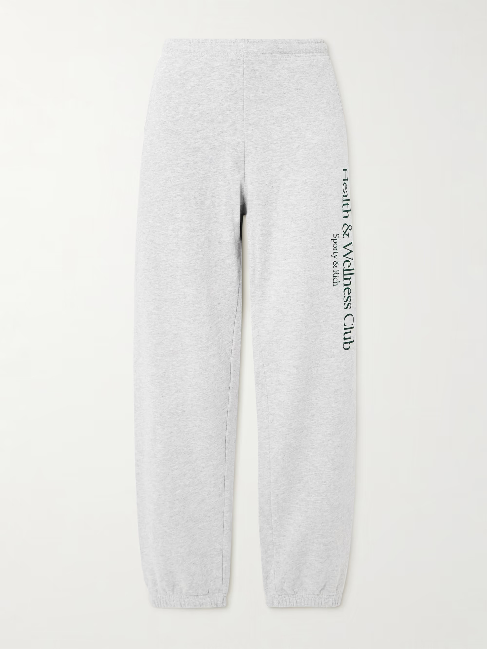 Printed cotton-blend jersey tapered track pants | NET-A-PORTER (UK & EU)
