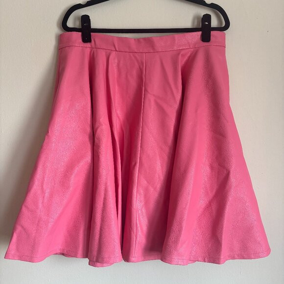 Vixen Vegan Leather Bad Girl Skater Skirt | Poshmark