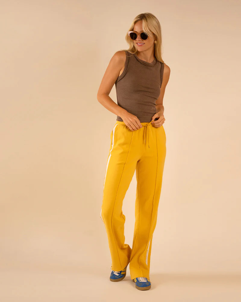 Jordan Interlock Pant Canary | Care Tucker