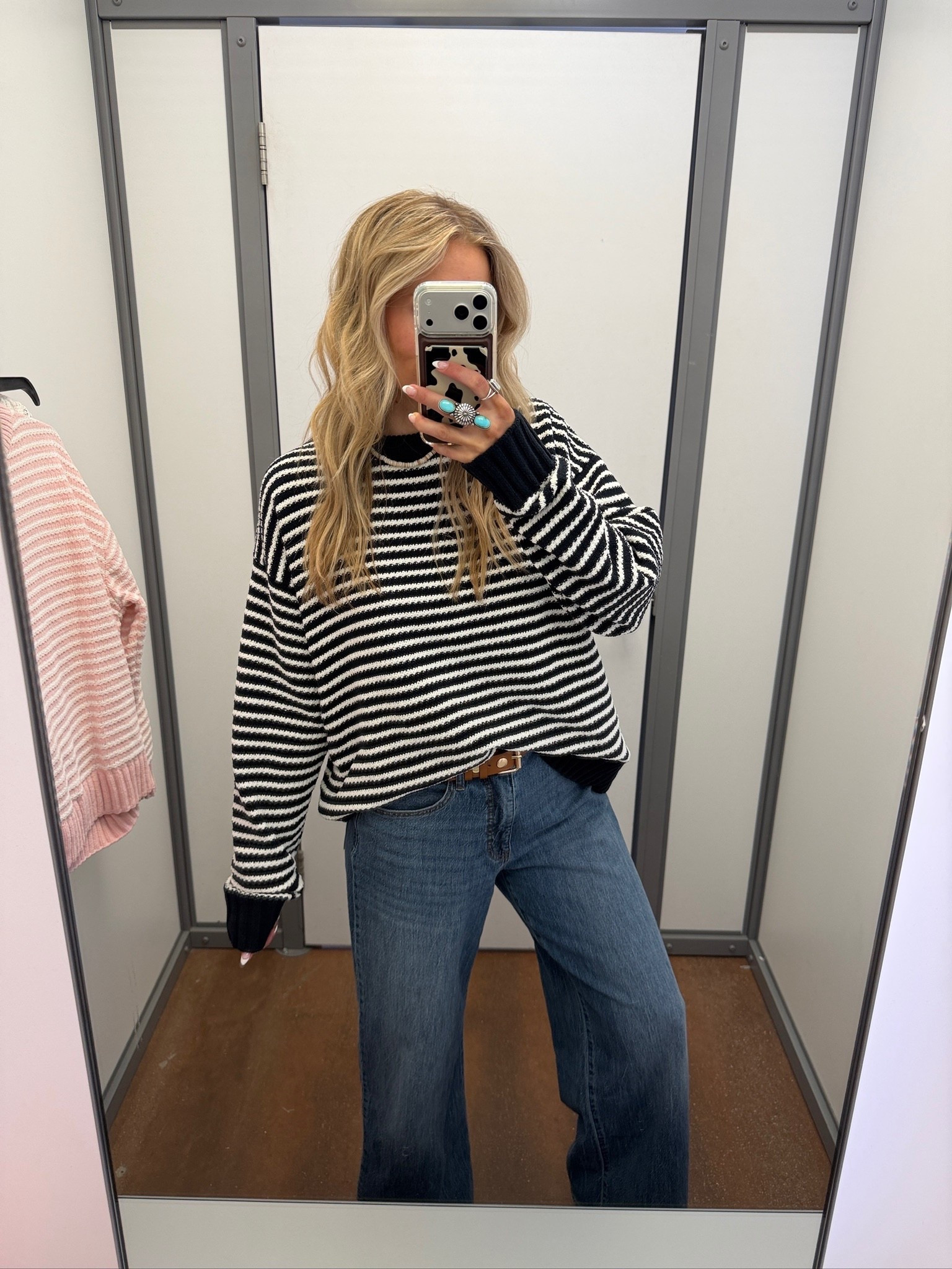 Madewell Inspired Sweater for $20 vs $188 

I’m wearing size small my tts & these jeans are ALSO Walmart & look designer for less. 

I paired with this studded belt from Amazon and love how boho it makes any outfit 

#LTKdayinmylife #LTKgrwm #LTKootd