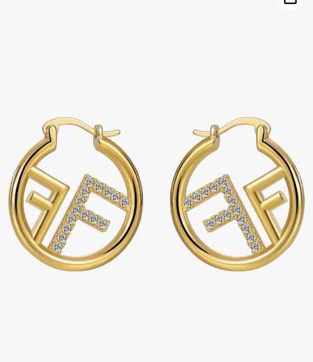 Amazon Dupe alert 👀👀 Fendi hoops for your fall outfits! Just add a white button up, jeans, boots and you’re out the door 😘
#luxurystyle #fendidupe #louisvuitton #prada #saintlaurent 
#amazonprimeday #primedaydeals #amazonprime #amazon #netflix #amazondeals #amazonfinds #amazonfashion #amazonseller  #amazonreview #amazonreviews 

#LTKHoliday #LTKGiftGuide #LTKover40