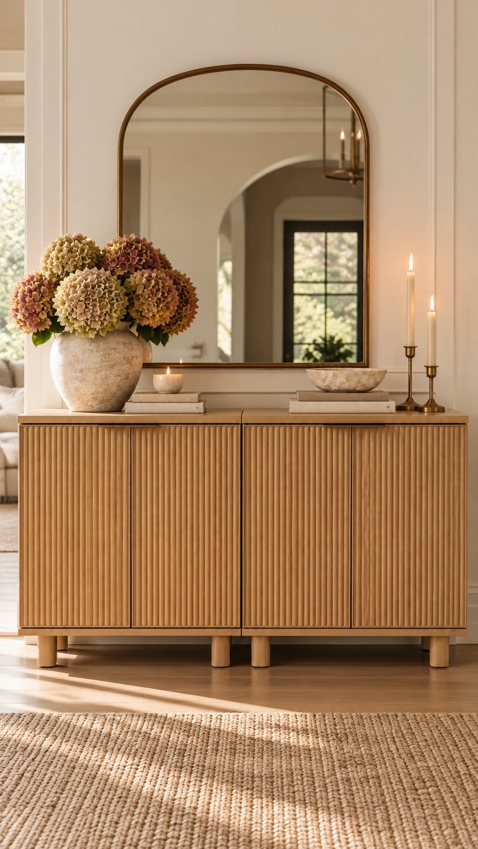 Last day to shop Walmart deals!! Love this fluted cabinet!