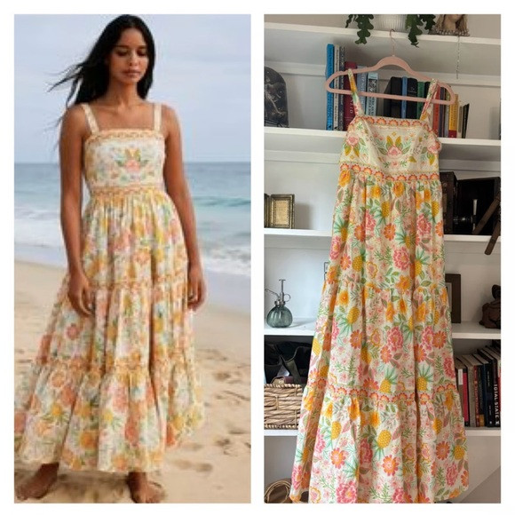 Rachel Zoe linen maxi dress. NWT.   Size 4. | Poshmark