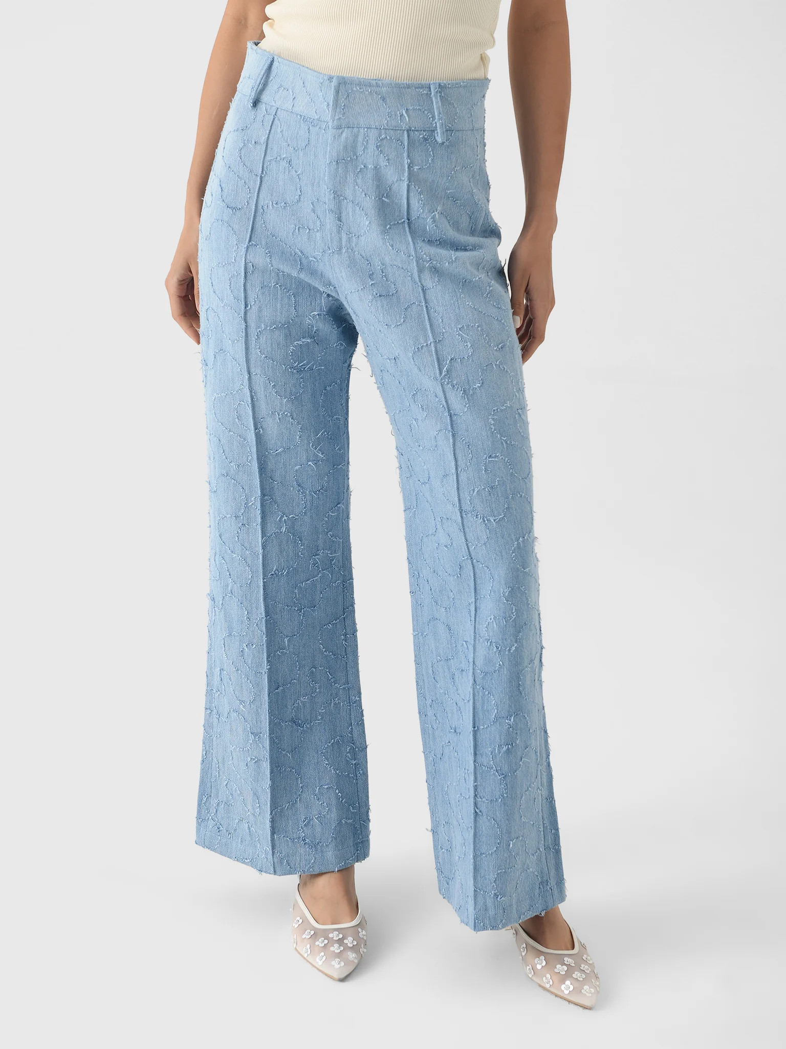 DESTREE
                      
                     Women's Yoshitomo Line Denim Pant | Saint Bernard
