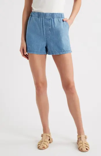 Madewell Pull-On Denim Shorts in Marnie Wash at Nordstrom Rack, Size X-Small | Nordstrom Rack