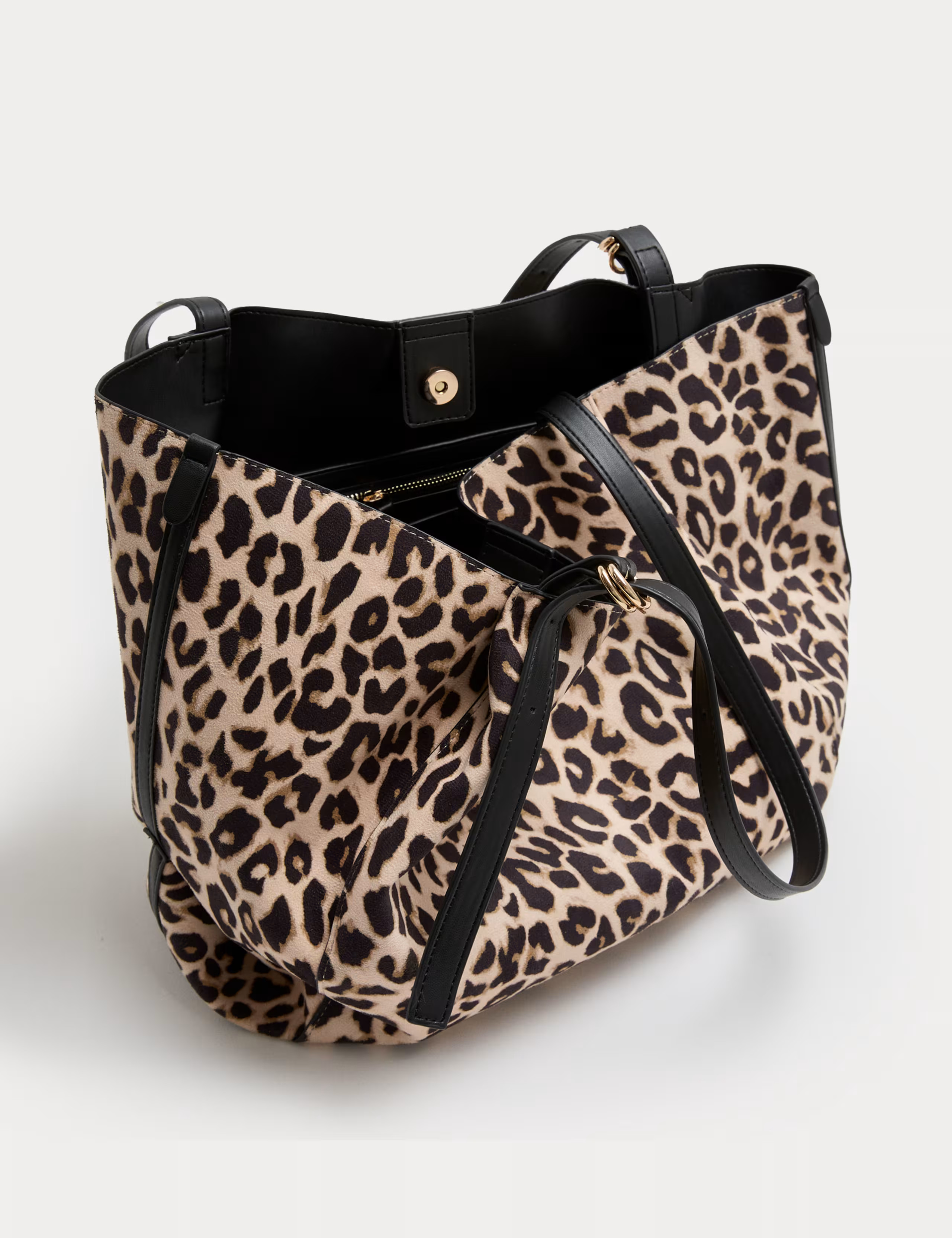 Suedette Animal Print Slouchy Tote Bag | Marks & Spencer (UK)
