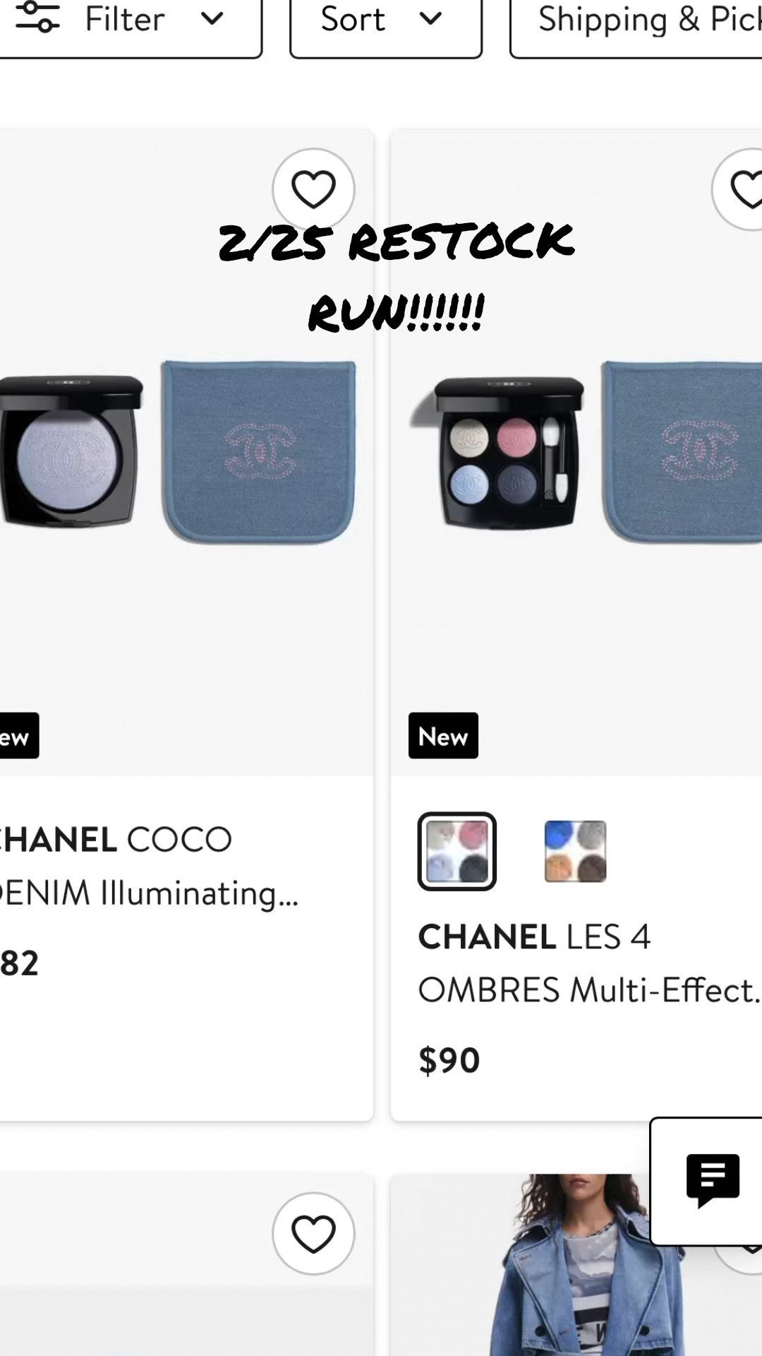 Chanel denim collection restock available for shipping!!!! 

Winter looks, spring looks, winter denim, date night outfit, makeup inspo

#LTKselfcare #LTKBeauty #LTKSaleAlert