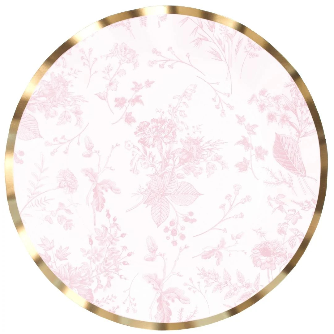 Timeless Blush Dinner Plates/8pk | Sophistiplate