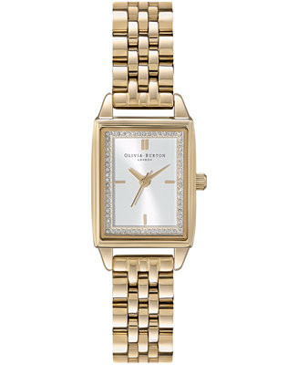 Women's Quartz Gold-Tone Stainless Steel Bracelet Watch 25.5mm x 20.5mm | Macy's Canada