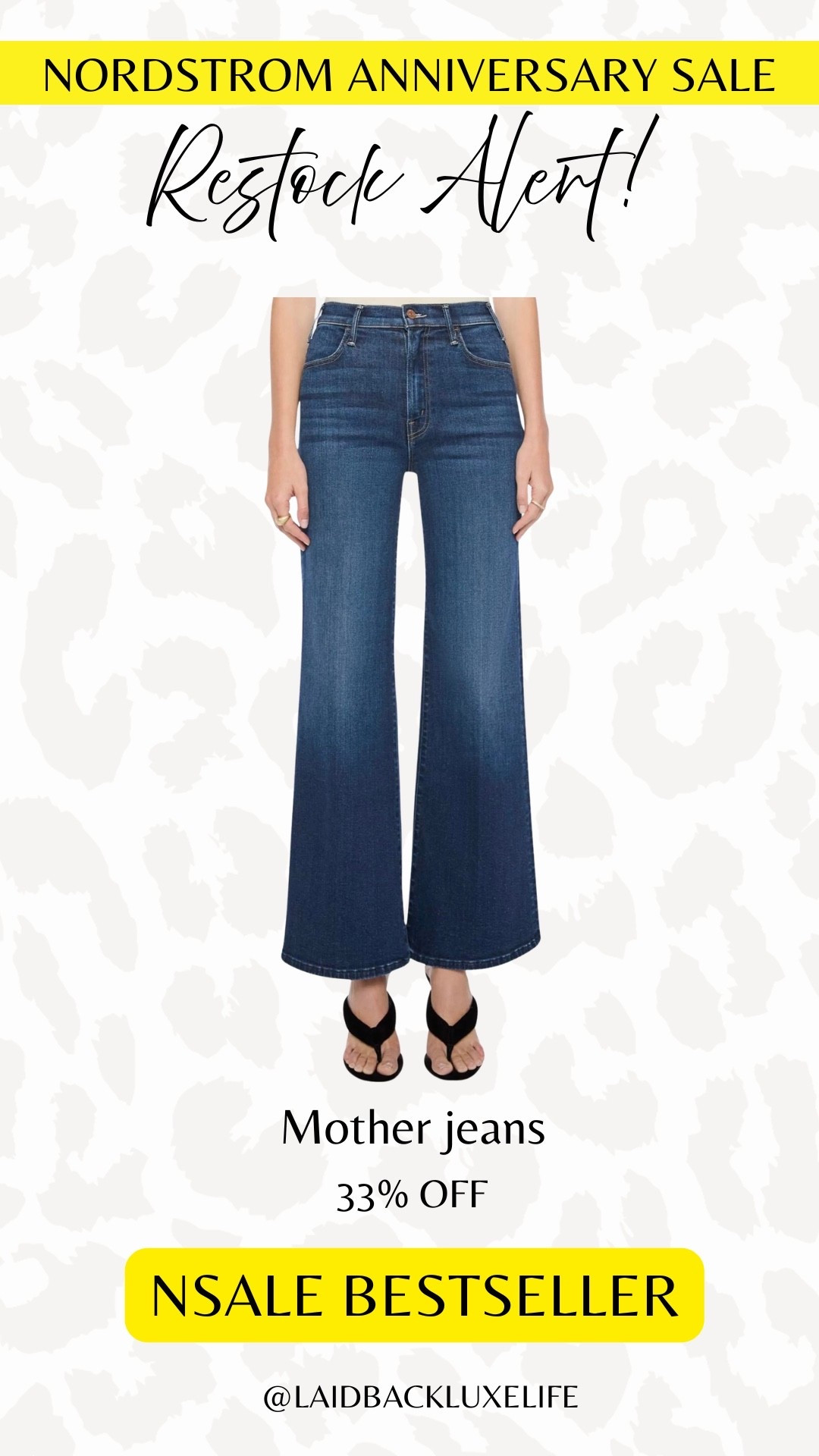 Restock Alert! Nordstrom Anniversary Sale 2026! NSale 2026, Best of Nordstrom Sale, best of NSale, Mother jeans, designer jeans @nordstrom #LaidbackLuxeLife

Hey Beautiful! Feel free to comment on this post if you have any questions! 🫶🏽

Follow me for more fashion finds, beauty faves, lifestyle, home decor, sales and more! So glad you’re here!! XO, Karma
