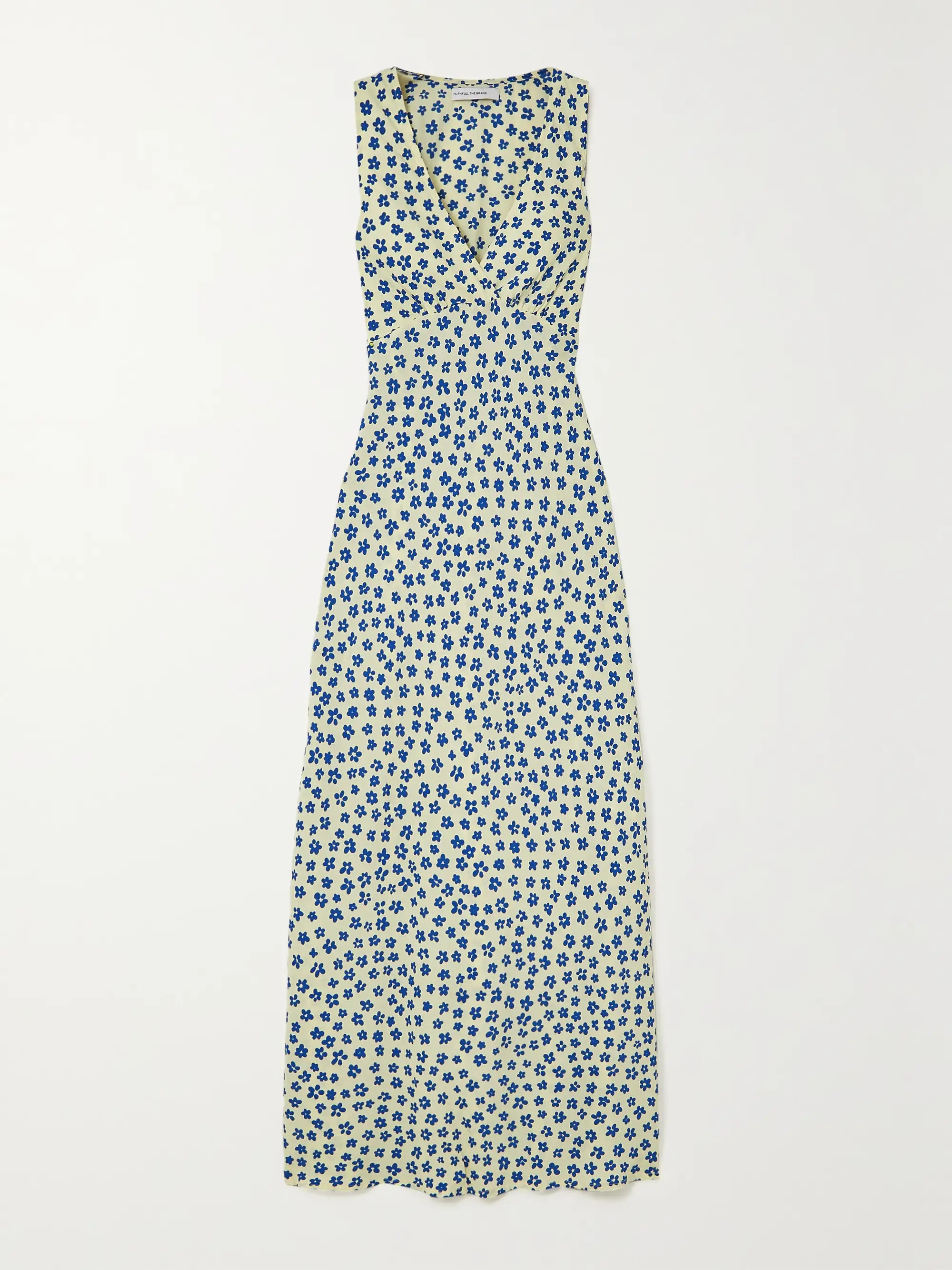 Acacia floral-print crepe de chine maxi dress | NET-A-PORTER (US)