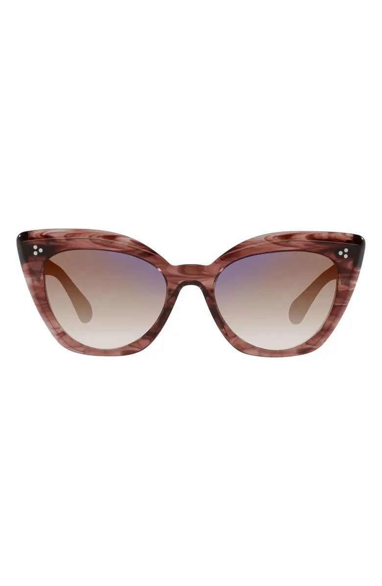 Oliver Peoples Laiya 55mm Gradient Butterfly Sunglasses | Nordstrom | Nordstrom