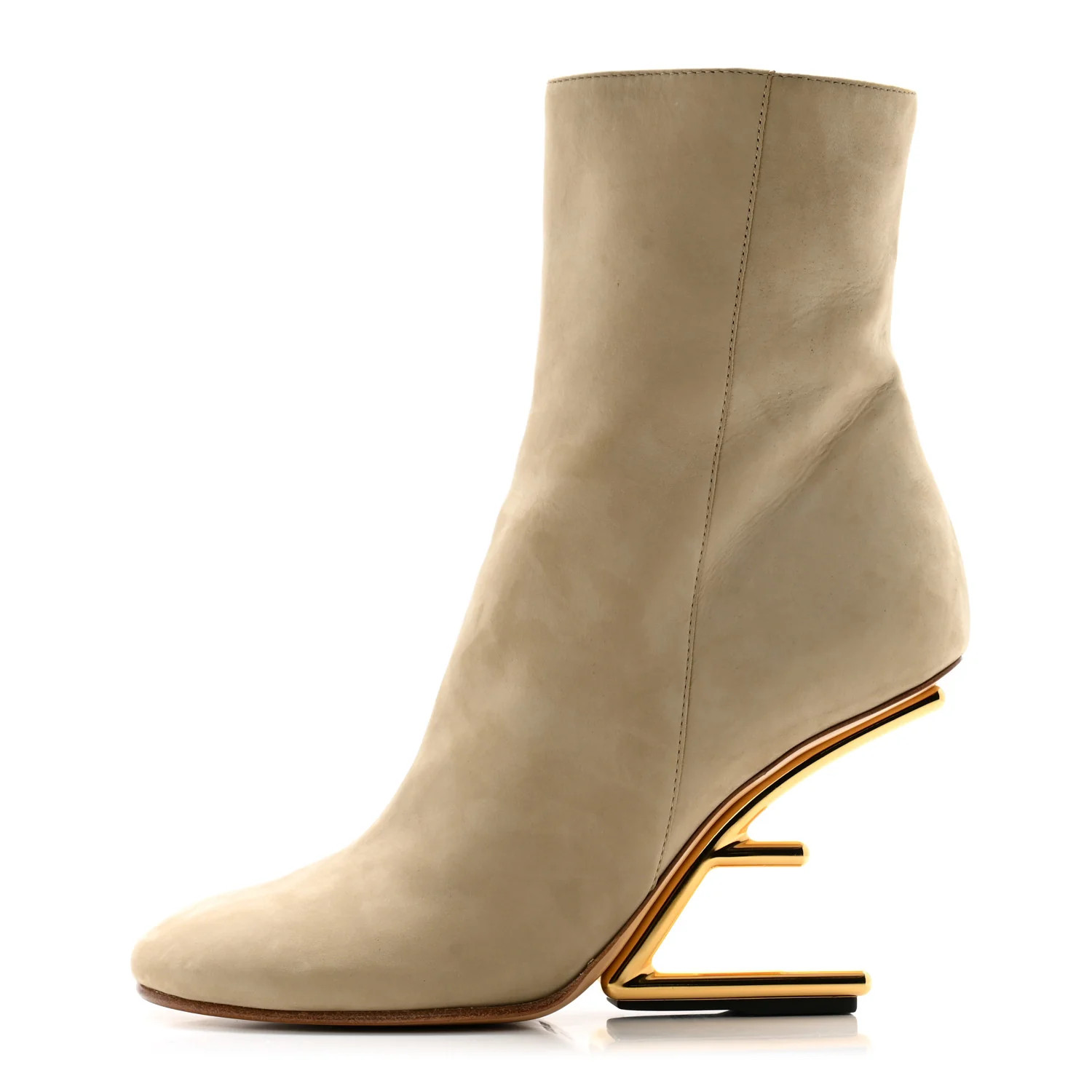 Nubuck Fendi First 95mm Ankle Boots 36.5 Roger | FASHIONPHILE (US)