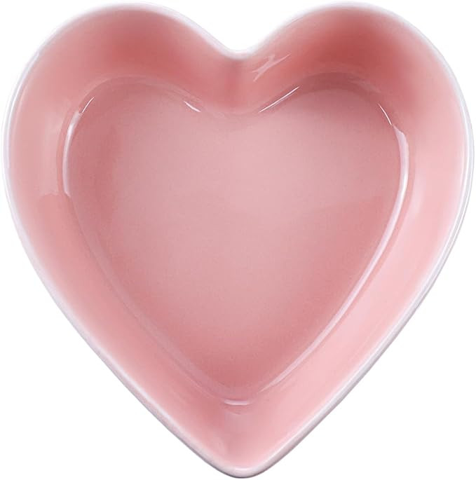 Wait Fly 2pcs Heart-Shaped Bowls for Salad Soup Snack Dessert Household Cooking Bowls for Home Ki... | Amazon (US)