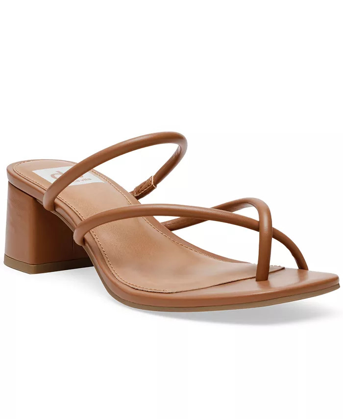 Women's Lumena Strappy Slide Block-Heel Sandals | Macy's