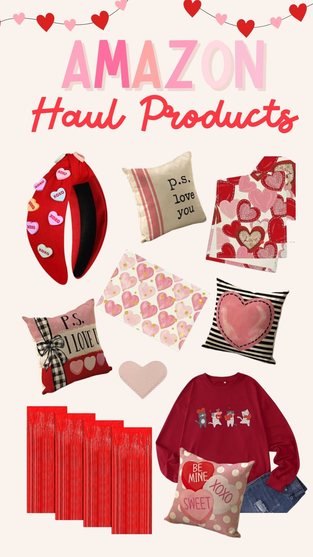 Major deals on Amazon right now! Check out these Valentine's products ranging from $4 to $14- perfect for your upcoming party with friends! Don't miss out! 

Amazon Haul, Valentines Day, PartyReady 

 

#LTKSeasonal #LTKHome #LTKSaleAlert