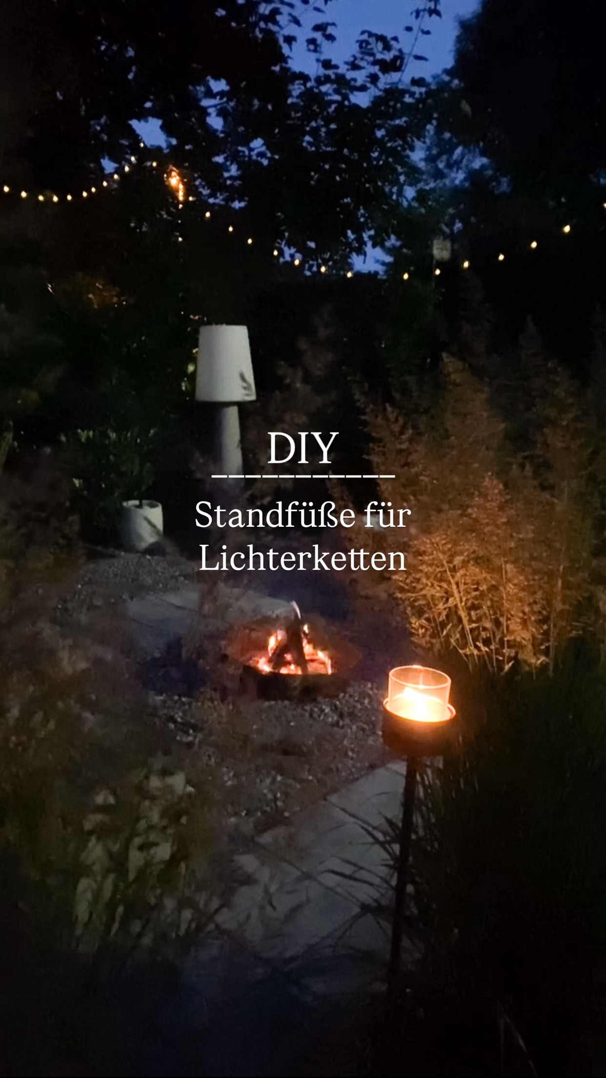 Dieses DIY mit Solar-Lichterkette könnt ihr das ganze Jahr nutzen

#LTKdeutschland #LTKsummer #LTKhome
