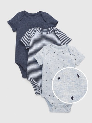 Baby First Favorite Short Sleeve Bodysuit (3-Pack) | Gap (US)