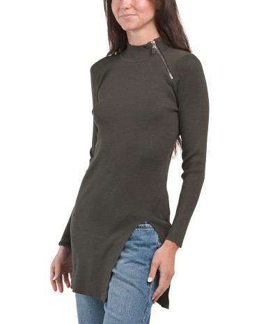 Mock Neck Tunic for Women | Polyester/Rayon | Marshalls