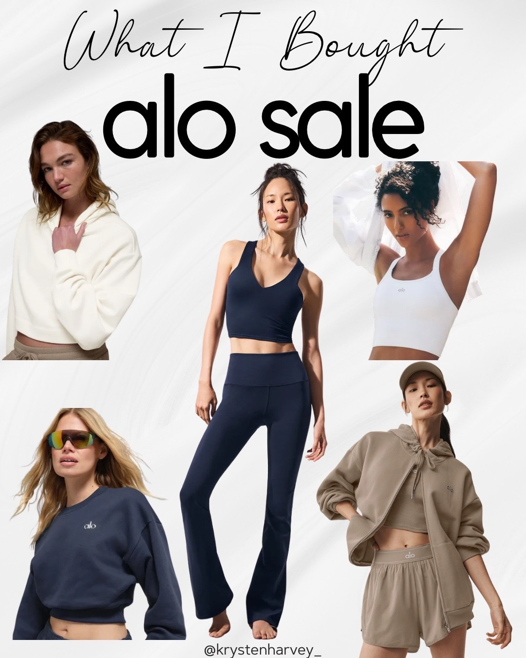 Last day to shop 30% off at @Alo Yoga  and I decided to ease up on black when I placed this order! 😍

Added a few navy pieces & lighter neutrals into the mix and honestly, this sale got me good!

If you’ve had Alo sitting in your cart, now’s the time because prices go back up tonight. Linked everything here!

alo sale, alo yoga, alo haul, navy activewear, airport outfit, travel outfit, neutral athleisure, workout sets, matching sets, elevated basics, cozy outfits, gym style, pilates outfit, airport outfit, sporty chic, activewear favorites, clean girl aesthetic, casual luxe, mom style, off duty look, everyday athleisure, lounge wear, summer outfits, fitness fashion, navy outfit inspo, ltk finds, sale finds

#LTKootd #LTKmomlife #LTKSaleAlert