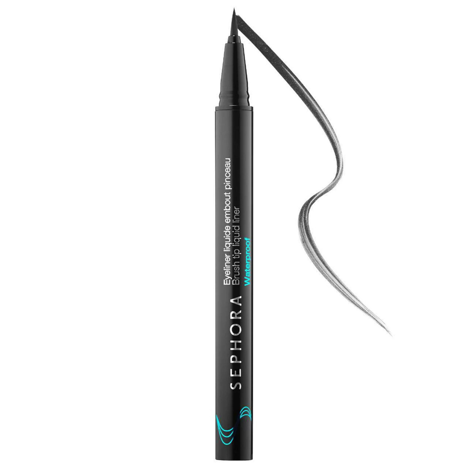 SEPHORA COLLECTION Hot Line Brush Tip Waterproof Liquid Eyeliner, Size: .0135 FLOz, Black | Kohl's