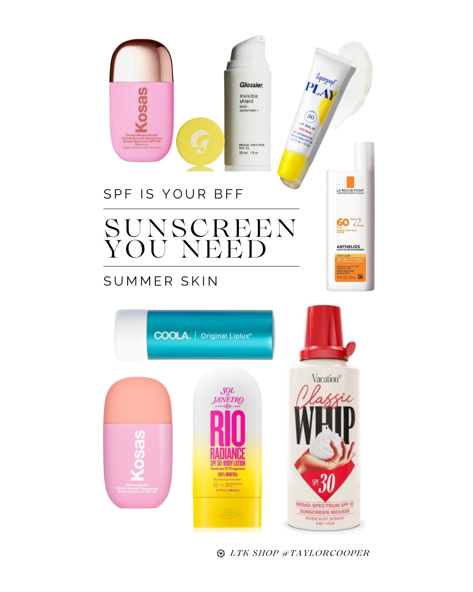 Make sure your skin is protected this Independence Day 🧴✨ Setup a pick-up at Ulta, Target or Sephora if you need to ♥️ 

These are my absolute favorites 🇺🇸 

#spf #sunscreen #target #ulta #sephora

#LTKSummerSales #LTKBeauty #LTKItBag