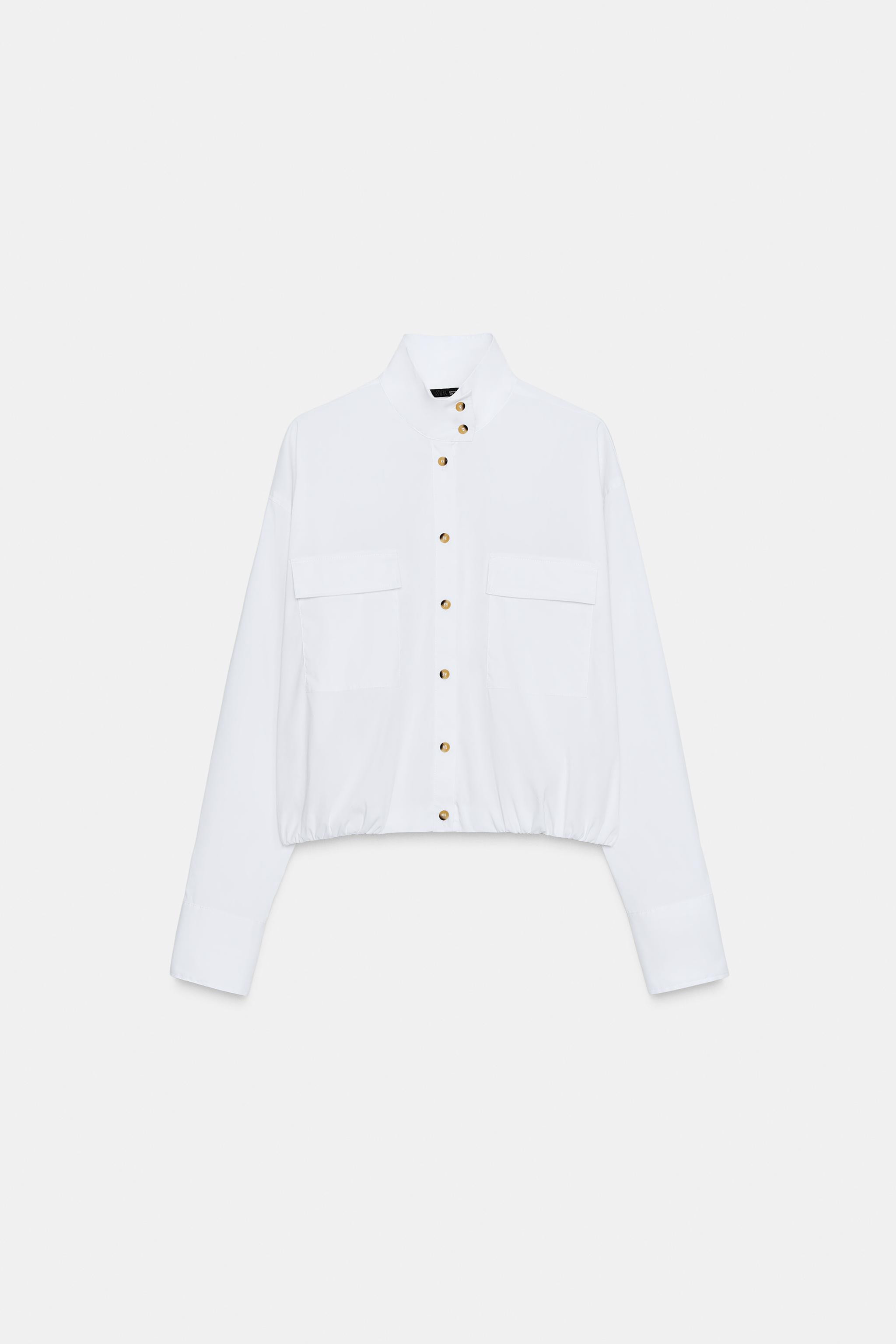 BALLOON POPLIN SHIRT | Zara US